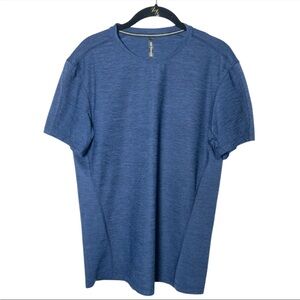 Ten Thousand Men’s Navy Versatile Shirt Small Activewear Running Gym Workout